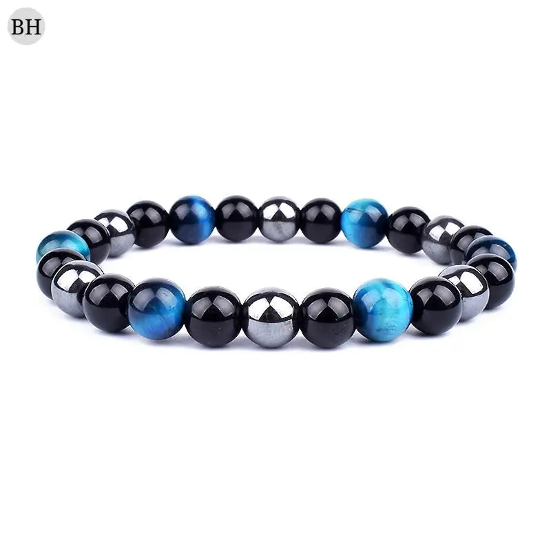 bracelet avec perle de couleur