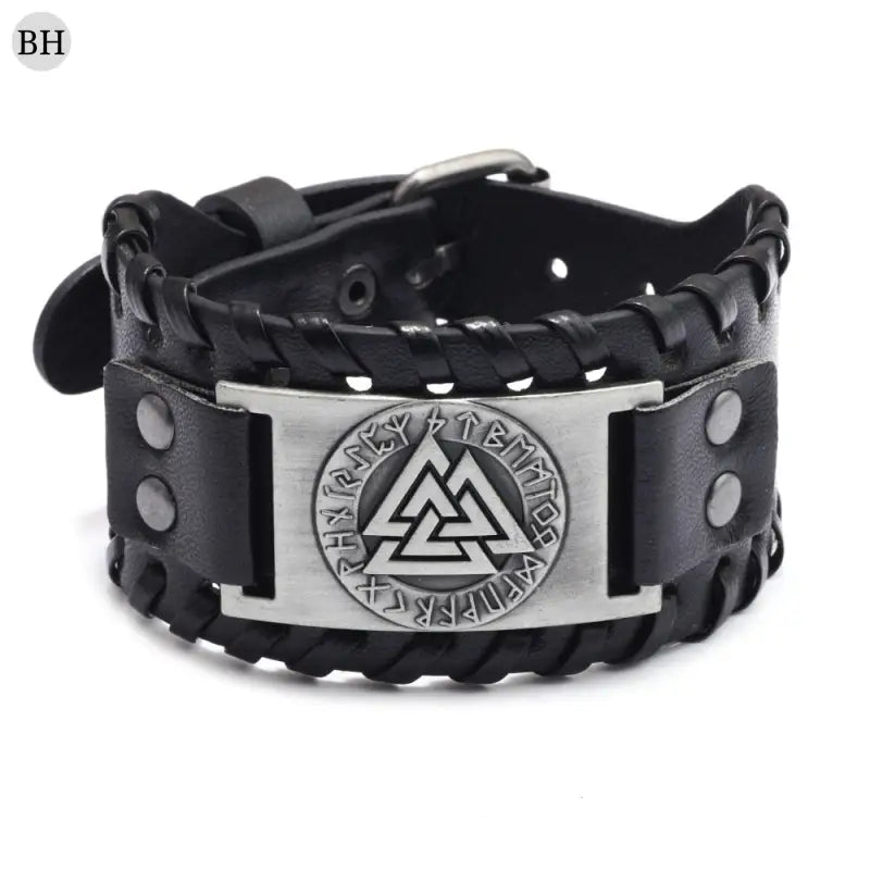 Bracelet cuir homme viking