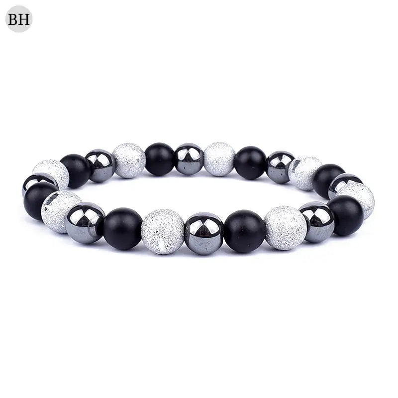 Bracelet perle homme luxe