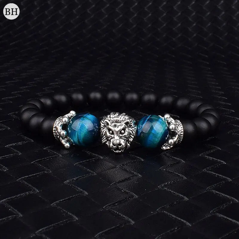 Bracelet tête de lion