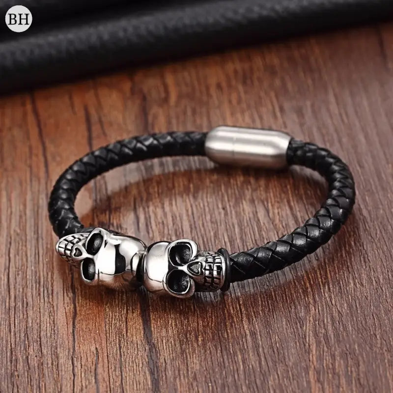 Bracelet tête de mort mexicaine