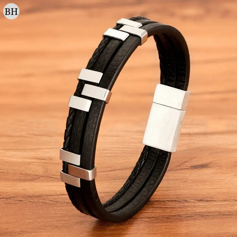 Bracelets Cuir Homme - Layer | braceletshomme.fr