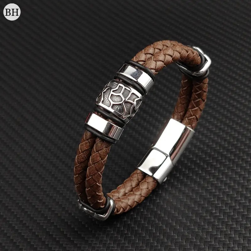 Bracelets Cuir Homme - Nature | braceletshomme.fr