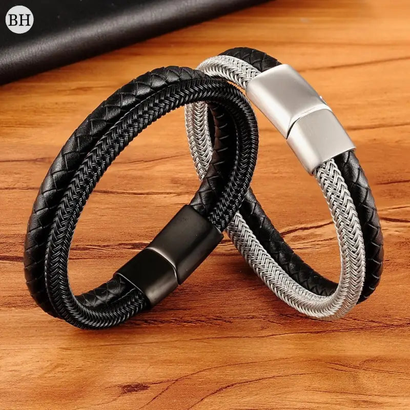Bracelets Cuir Homme - Twist | braceletshomme.fr