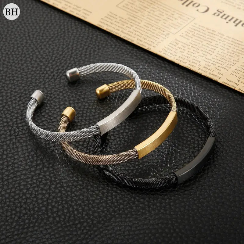 Bracelets Homme Acier - Jonc | braceletshomme.fr