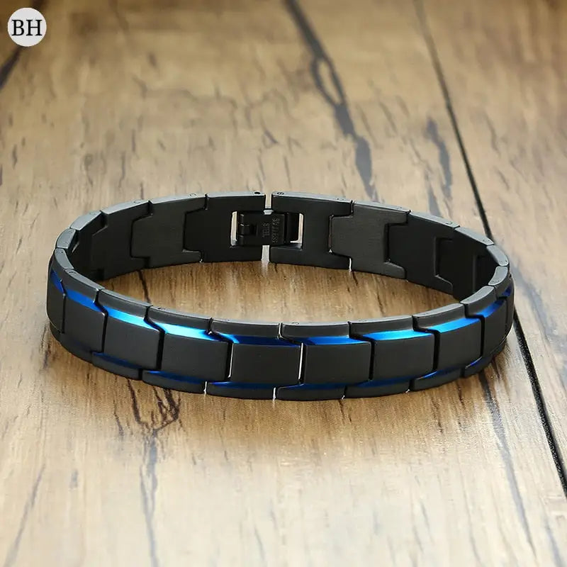 Bracelets Homme Acier - Link | braceletshomme.fr