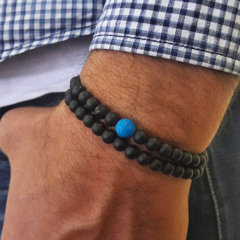 bracelets homme en perles