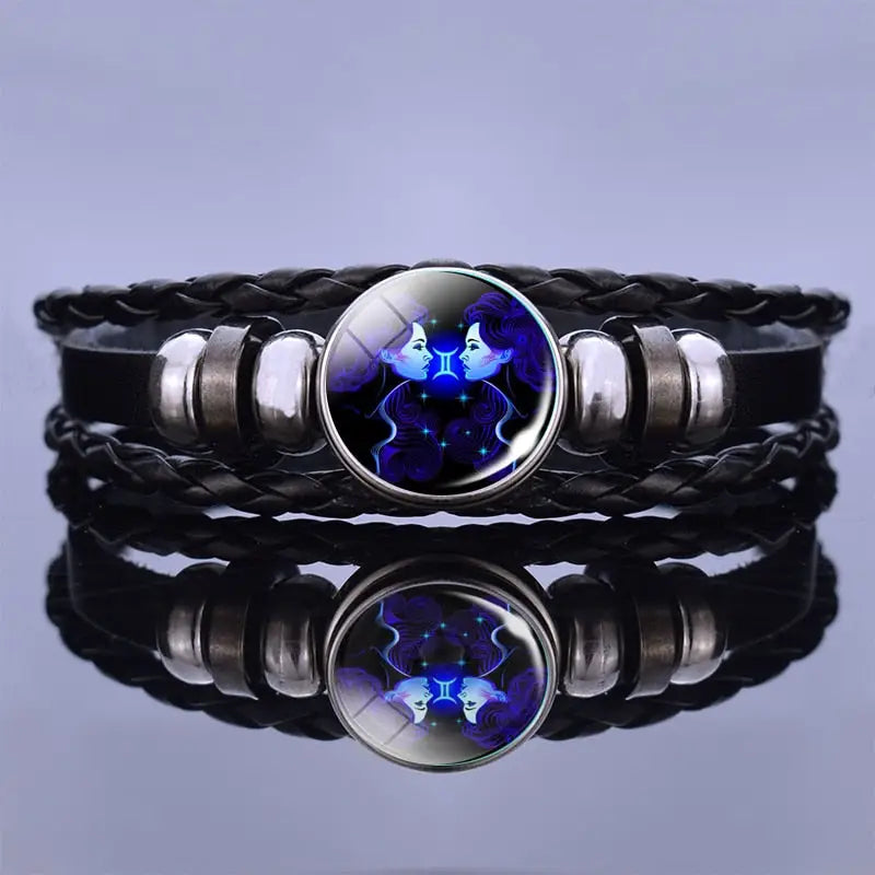 Bracelets Cuir Homme - Signe Du Zodiac | braceletshomme.fr