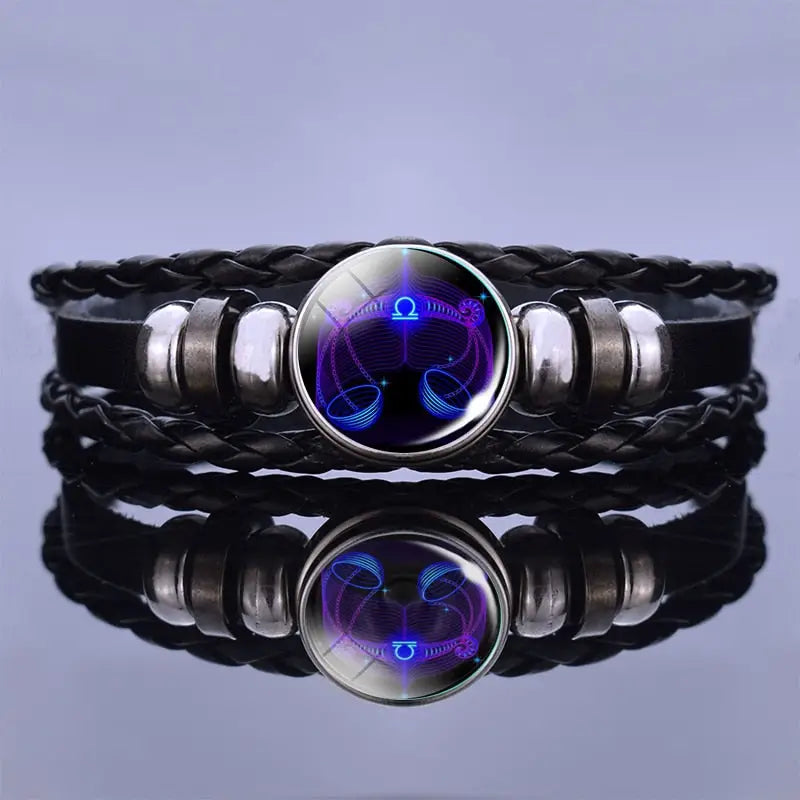 Bracelets Cuir Homme - Signe Du Zodiac | braceletshomme.fr