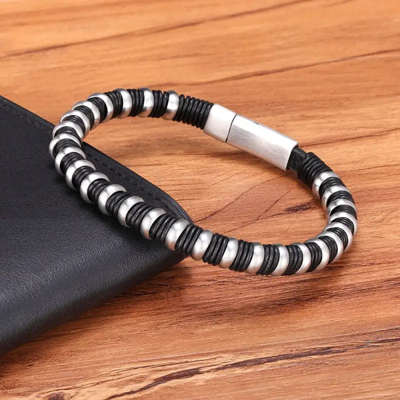 Bracelets Cuir Homme - zèbre | braceletshomme.fr