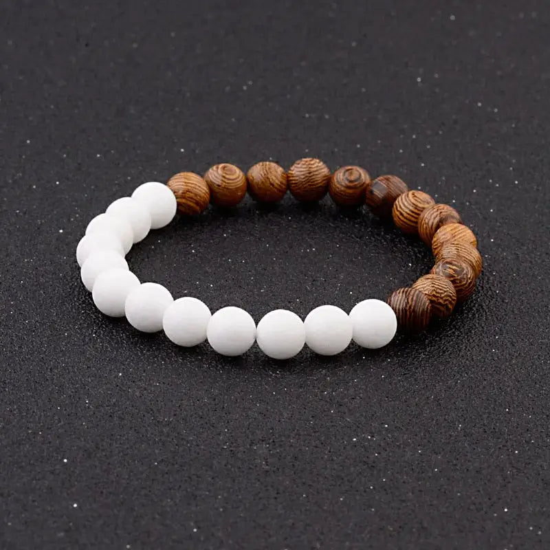 Bracelet Perle Bois Homme